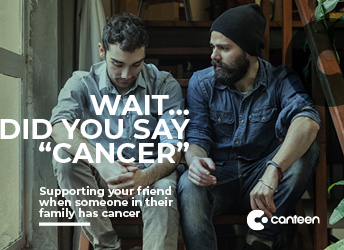 cover image supporting your friend when someone in their family has have cancer