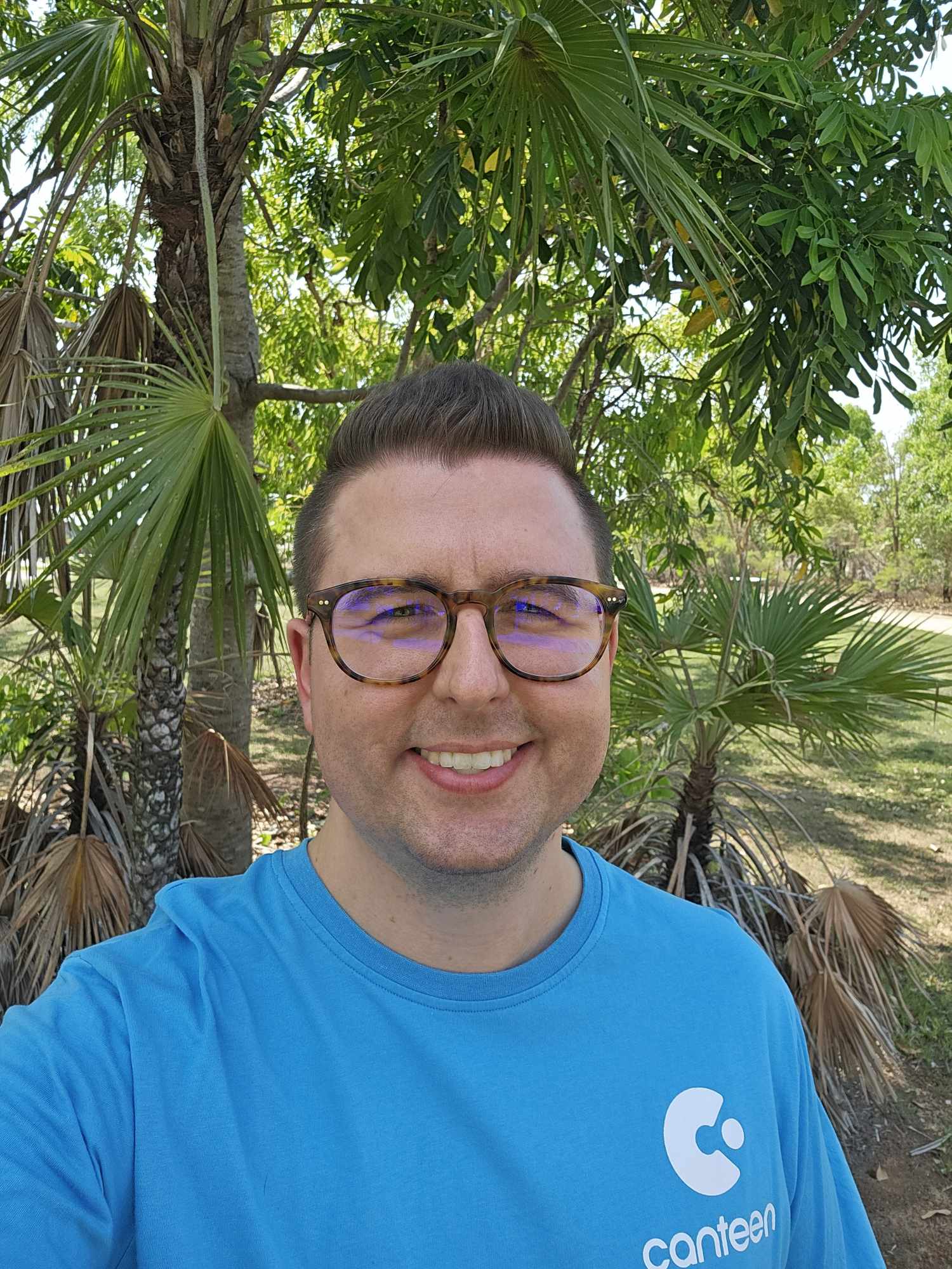 daniel, a canteen volunteer