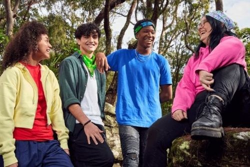 a group of young people who found connection through canteen services