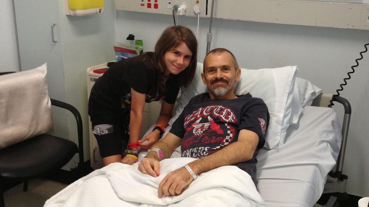 chloe and her father in the hospital chloe and her father in the hospital