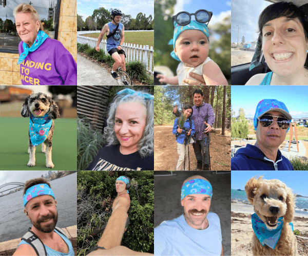 some images of people partaking in canteens five peaks challenge