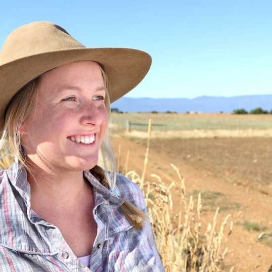 Girl in regional Australia