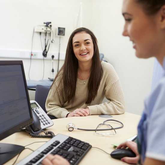 Patient in Hospital for Cancer Treatment