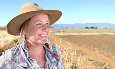 Girl in regional Australia