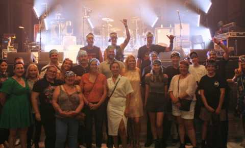 canteen young people and their families with the living end band
