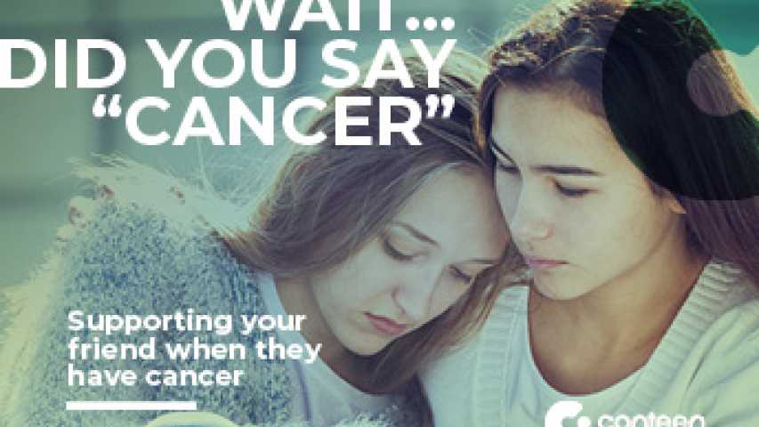 cover image supporting your friend when they have cancer