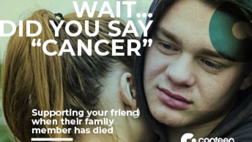 cover image supporting your friend when someone in their family has died