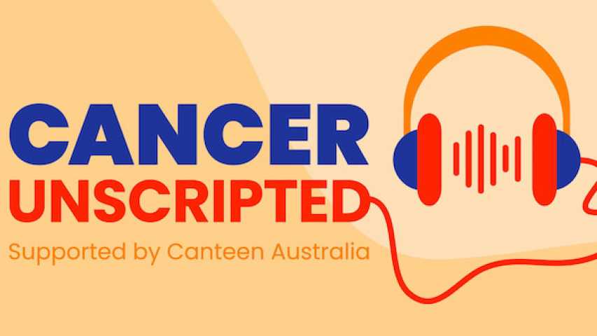 cancer unscripted podcast image cover