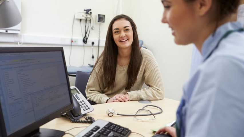 Patient in Hospital for Cancer Treatment