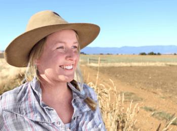 Girl in regional Australia